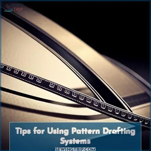 Tips for Using Pattern Drafting Systems