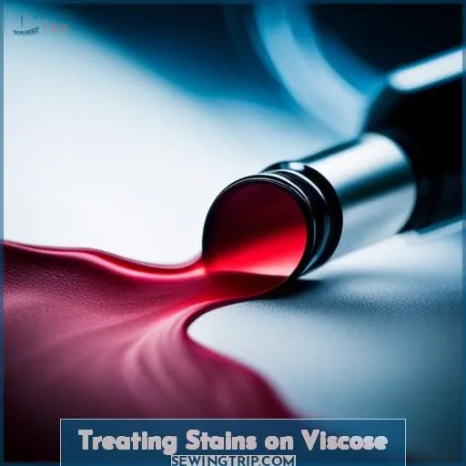 Treating Stains on Viscose