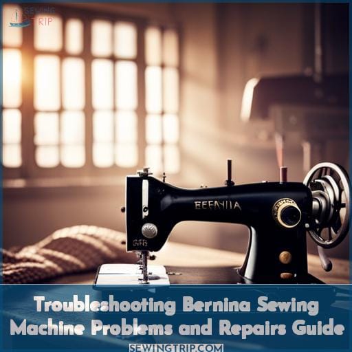 Troubleshooting Bernina Sewing Machine Problems and Repairs Guide