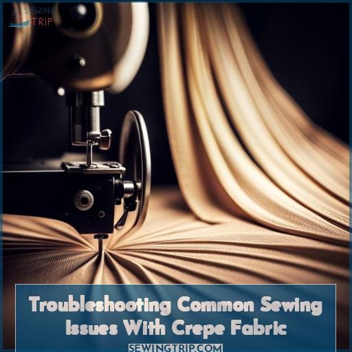 Troubleshooting Common Sewing Issues With Crepe Fabric