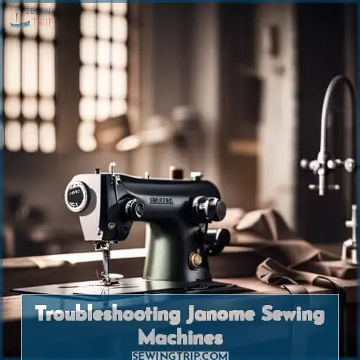 Troubleshooting Janome Sewing Machines