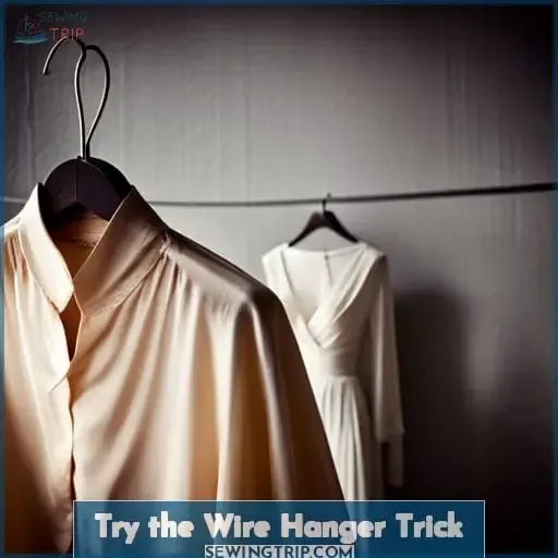 Try the Wire Hanger Trick