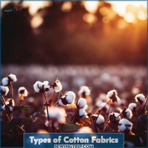 Types of Cotton Fabrics
