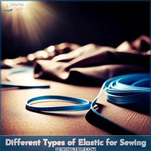 types of elastic for sewing