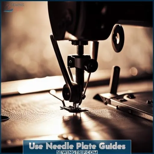 Use Needle Plate Guides