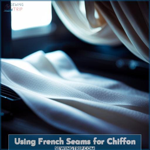 Using French Seams for Chiffon