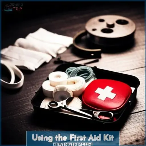 Using the First Aid Kit