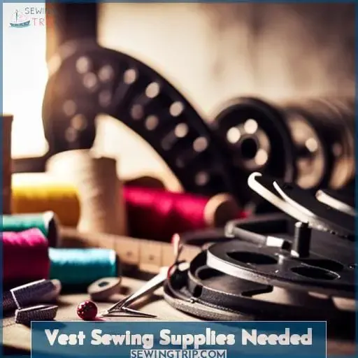 Vest Sewing Supplies Needed