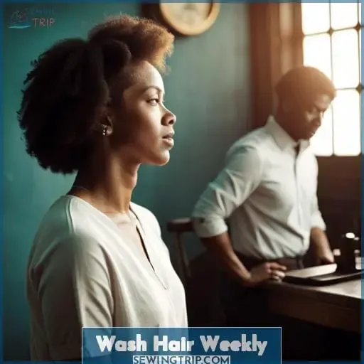 Wash Hair Weekly