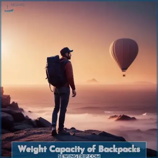Weight Capacity of Backpacks