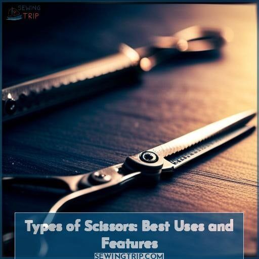 Types of Scissors Best Uses and Features