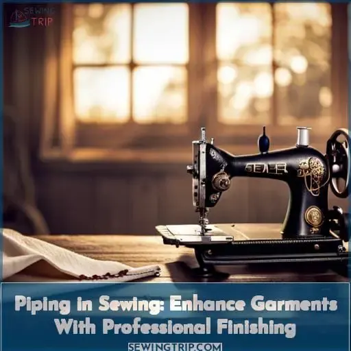 what is piping in sewing