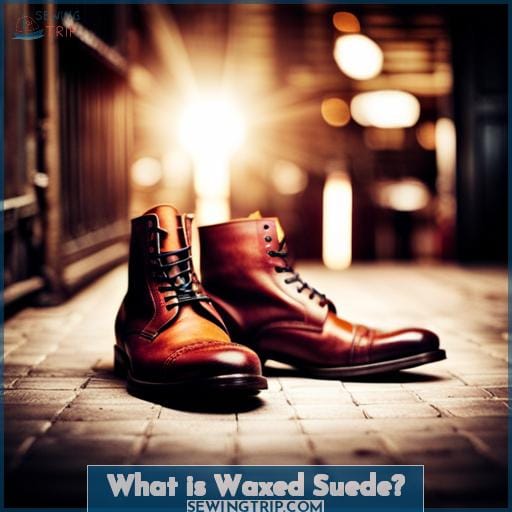 What is Waxed Suede
