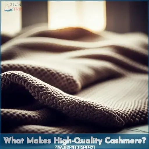 What Makes High-Quality Cashmere