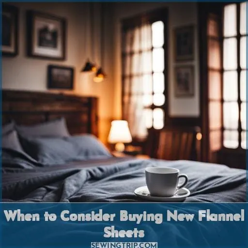 When to Consider Buying New Flannel Sheets