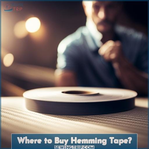 Where to Buy Hemming Tape