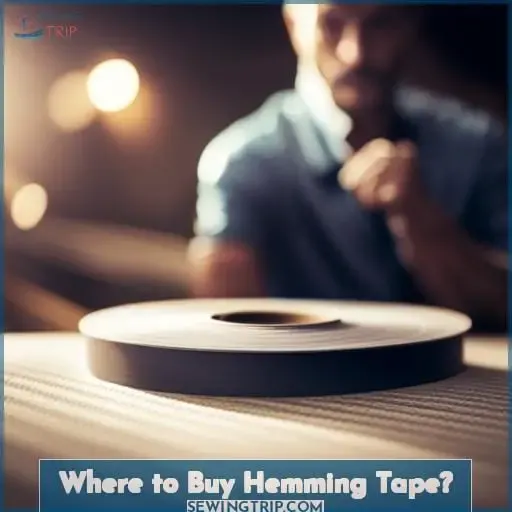 Where to Buy Hemming Tape