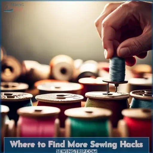 Where to Find More Sewing Hacks