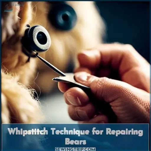 Whipstitch Technique for Repairing Bears