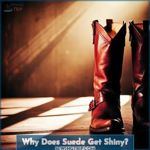 Why Does Suede Get Shiny