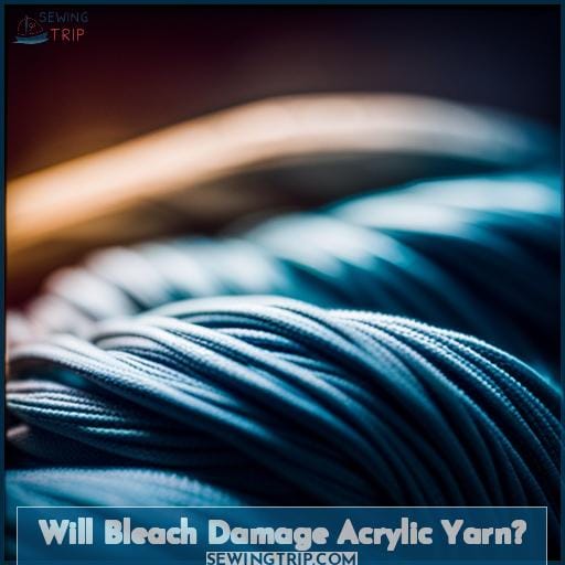 Will Bleach Damage Acrylic Yarn Will Bleach Damage Acrylic Yarn