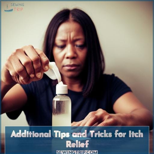 Additional Tips and Tricks for Itch Relief
