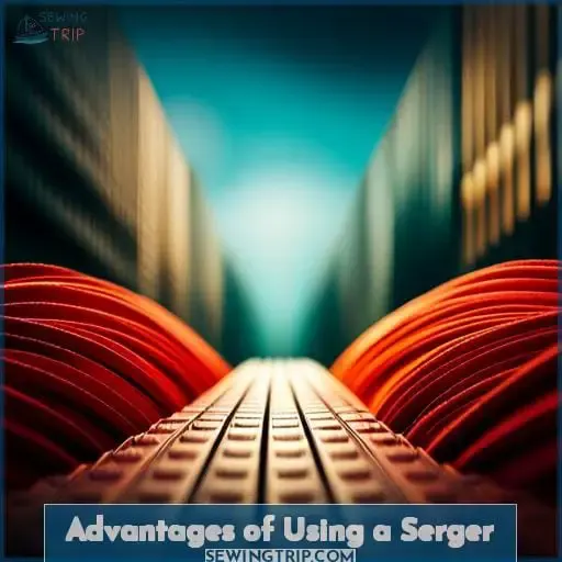 Advantages of Using a Serger