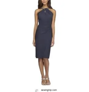 Alex Evenings womens Short Sheath