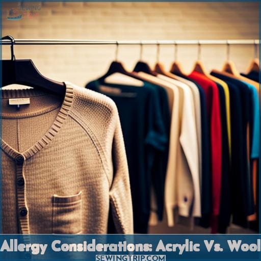 Allergy Considerations: Acrylic Vs. Wool