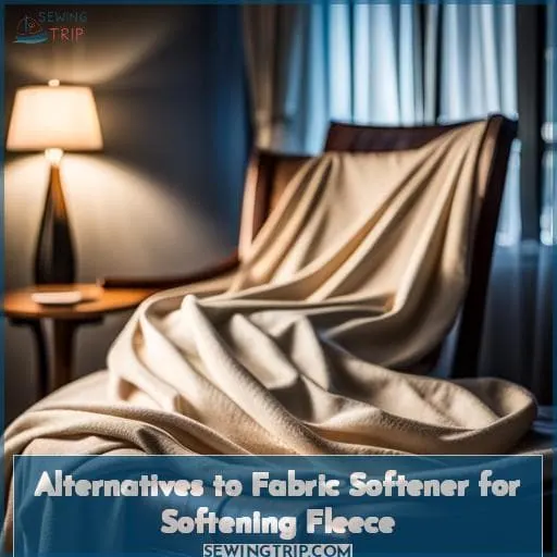 Alternatives to Fabric Softener for Softening Fleece