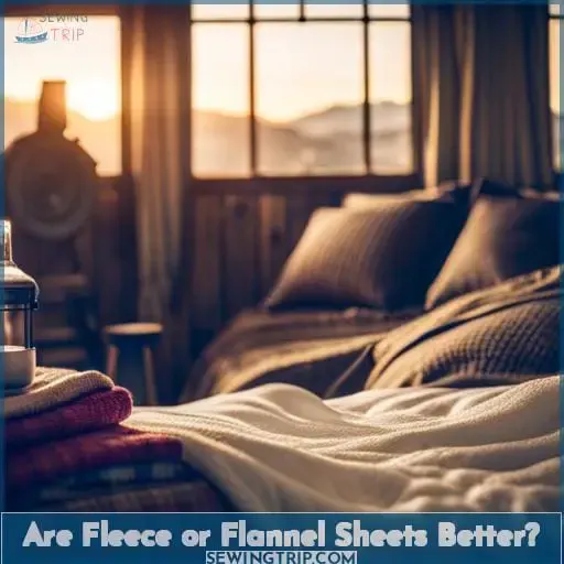 Are Fleece or Flannel Sheets Better