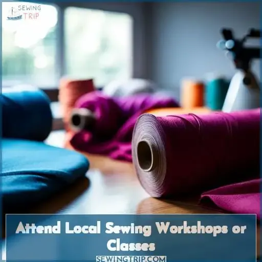 Attend Local Sewing Workshops or Classes