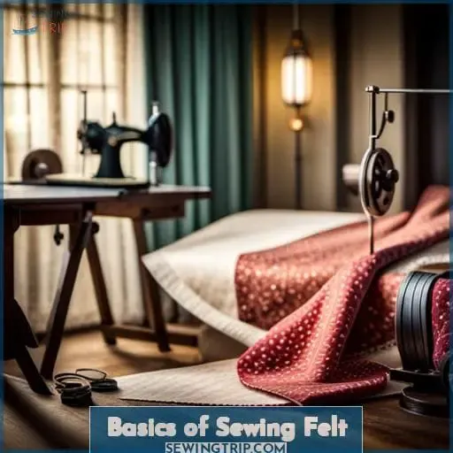 Basics of Sewing Felt