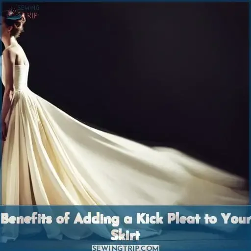 Benefits of Adding a Kick Pleat to Your Skirt