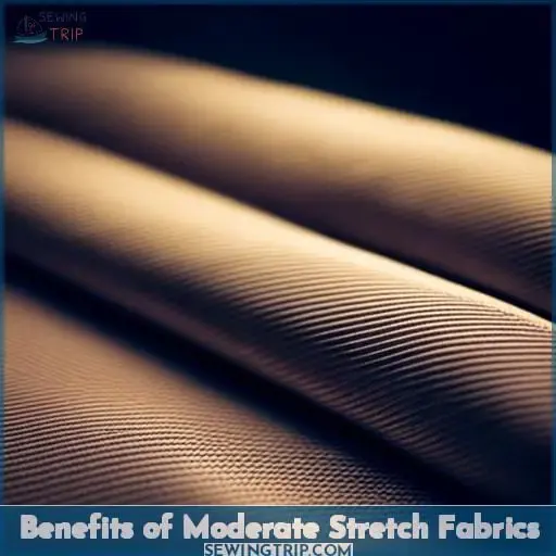Benefits of Moderate Stretch Fabrics