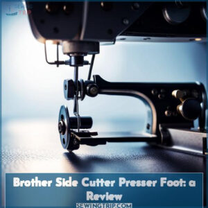 brother side cutter presser foot review
