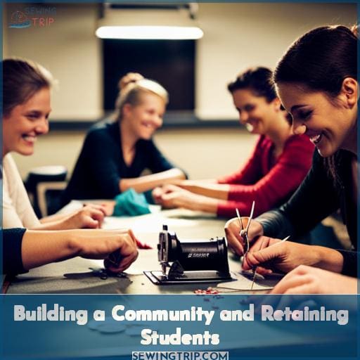 Building a Community and Retaining Students