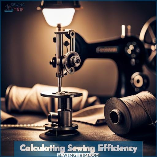 Calculating Sewing Efficiency