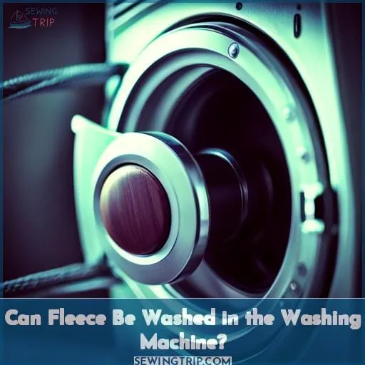 Can Fleece Be Washed in the Washing Machine