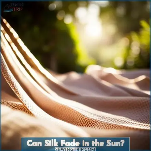 Can Silk Fade in the Sun