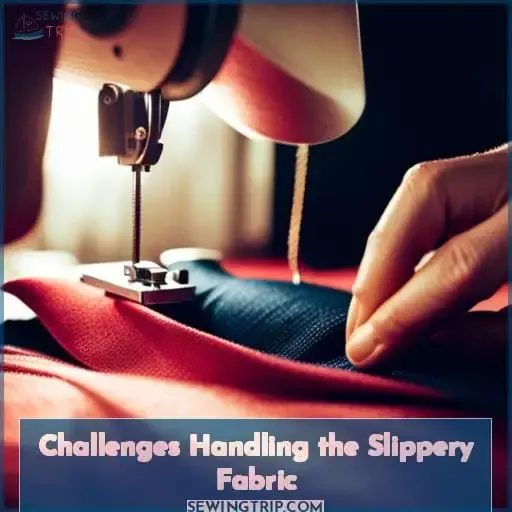 Challenges Handling the Slippery Fabric
