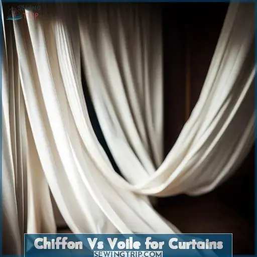 Chiffon Vs Voile for Curtains