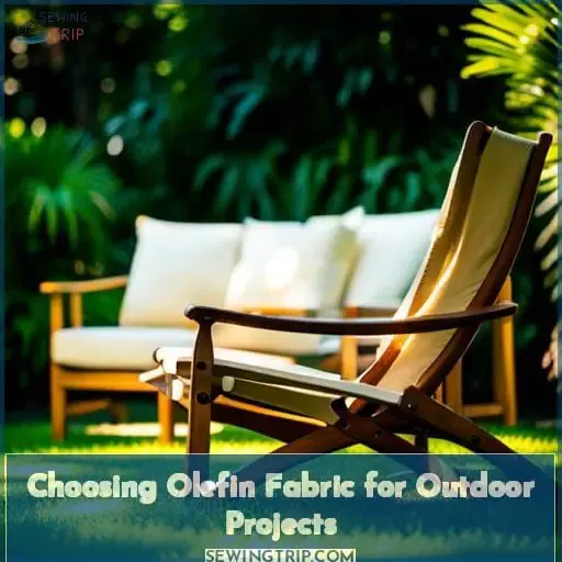 Choosing Olefin Fabric for Outdoor Projects