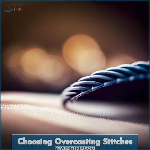 Choosing Overcasting Stitches