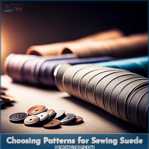 Choosing Patterns for Sewing Suede