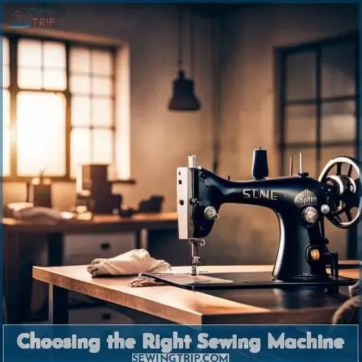 Choosing the Right Sewing Machine