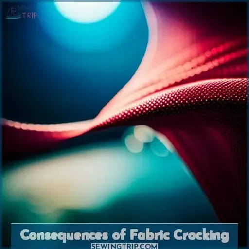 Consequences of Fabric Crocking
