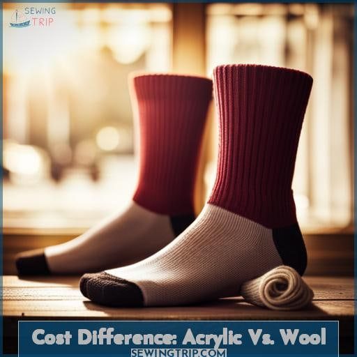 Cost Difference: Acrylic Vs. Wool