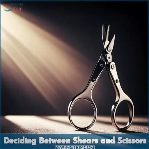 Deciding Between Shears and Scissors