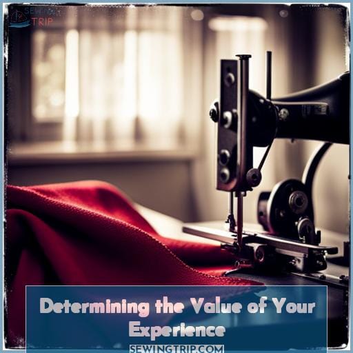 Determining the Value of Your Experience